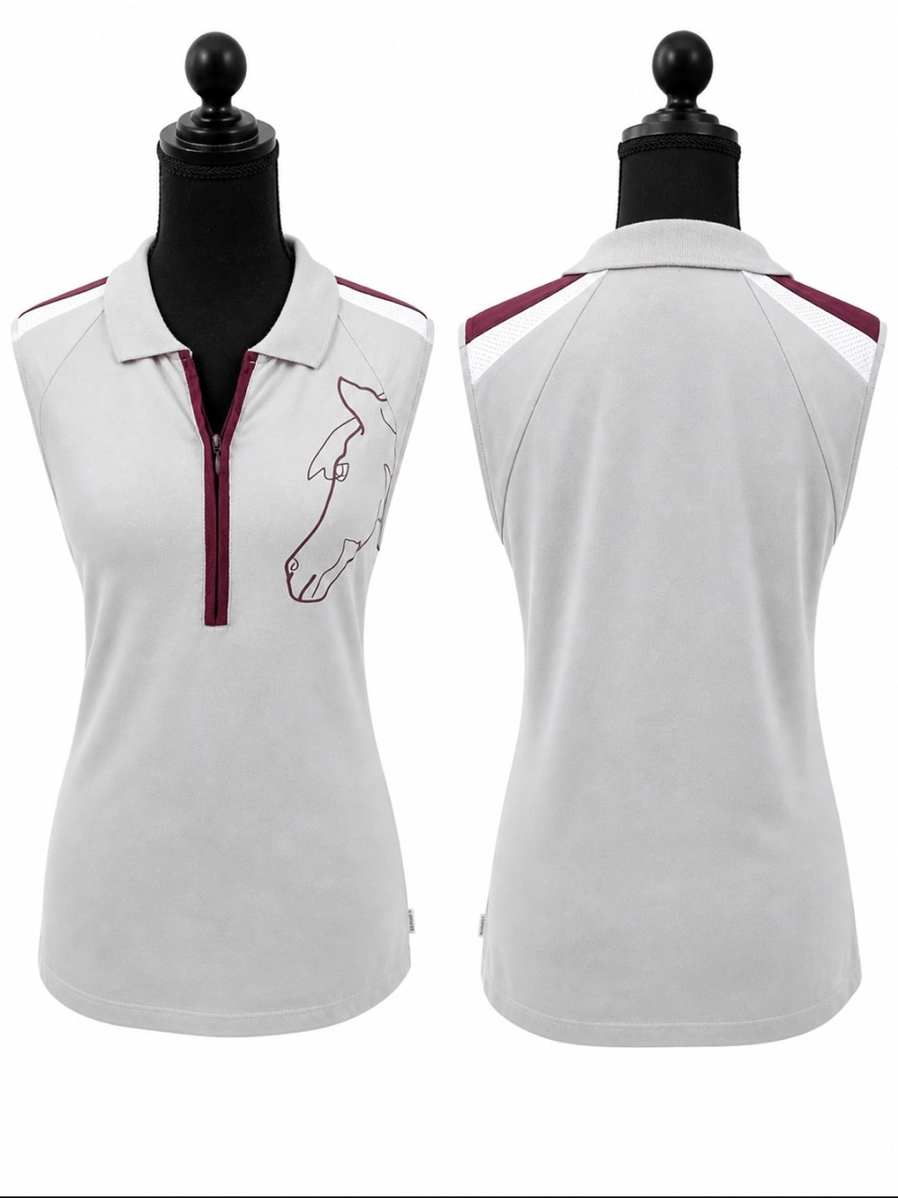 NWT Horseware Ireland Flamboro Sleeveless Equestrian Polo Size S